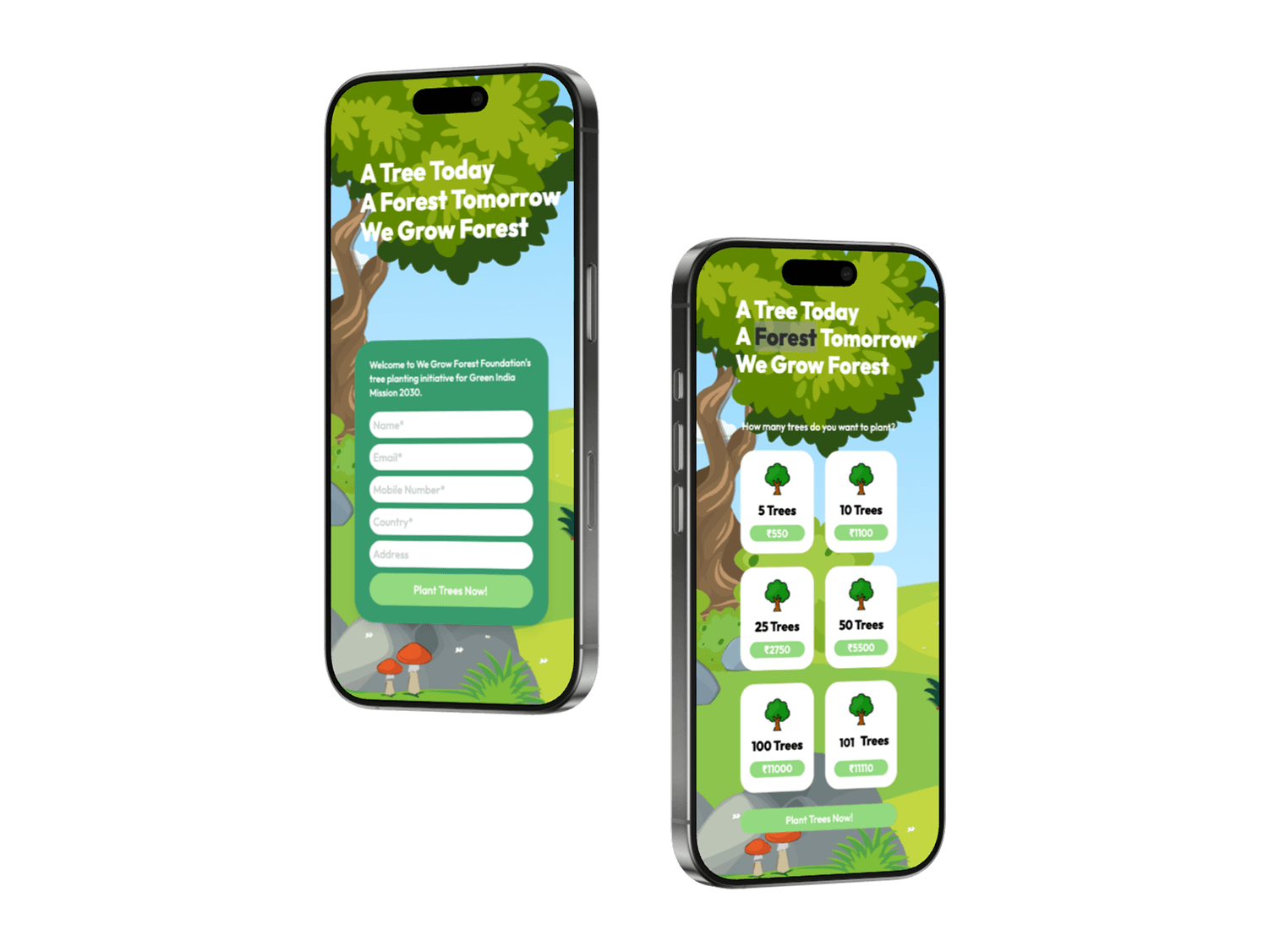 Tree Planting Platform
